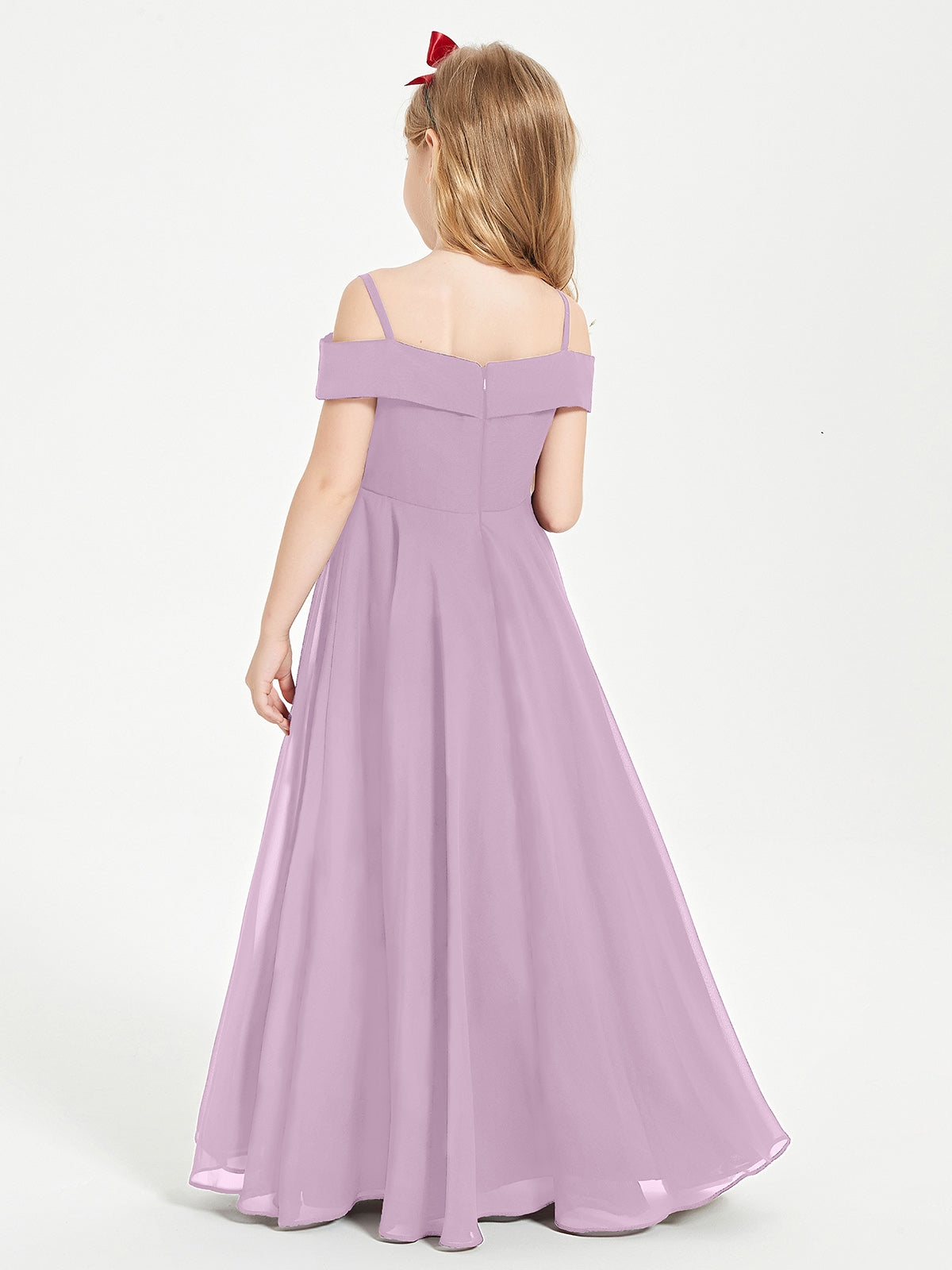 Off-the-Shoulder Dresses for Stylish Junior Bridesmaids Wisteria